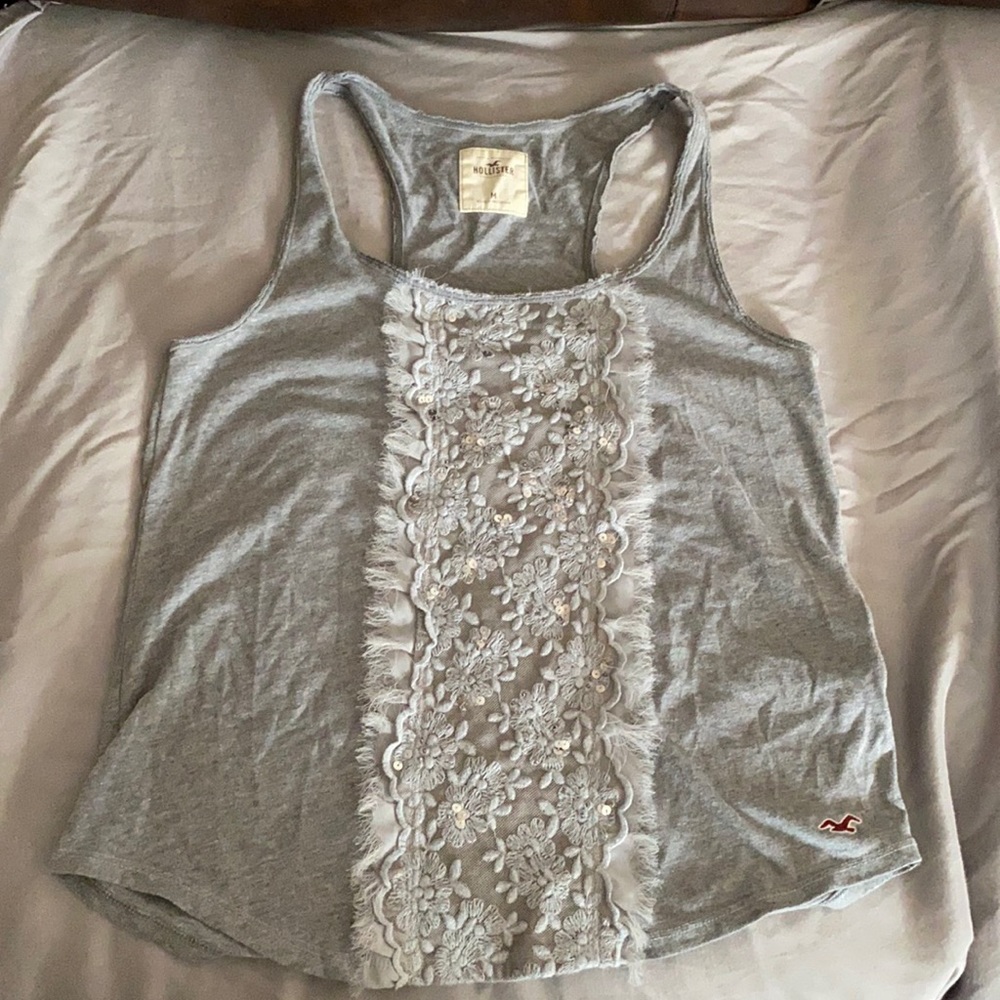 Hollister, Gray, Medium